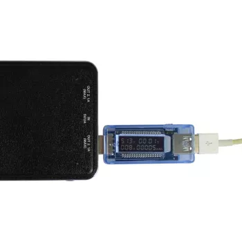 Pince ampèremétrique/voltmètre USB OLED ALLNET ALL-USB-PM2 - numérique/données - alimentation (ALL-USB-PM2-OLED)