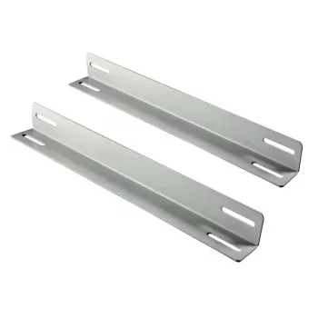Rails en L pour armoire ALLNET ALL-S0002111 19 pouces, 550 mm, gris clair, 1 paire