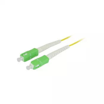 Câble patch fibre optique SYNERGY21 20m SC/APC vers SC/APC OS2 G.657.A2 9/125µm simplex 2mm jaune