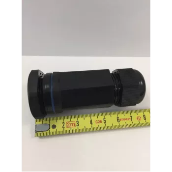 ALLNET Presse-étoupe d'installation M25x1,5 noir IP68 long