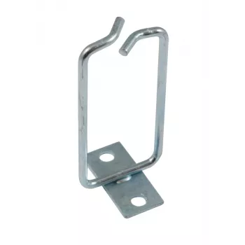 Support de câbles ALLNET ALL-S0001004 19 pouces simple B40xP80mm, milieu, ouvert à l'avant