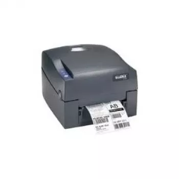 GODEX G500 Imprimante d'étiquettes transfert thermique / thermique direct, 203 dpi, 127 mm/s, USB + série + Ethernet, noir