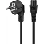 Câble d'alimentation Goobay 3m noir