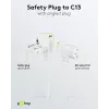 Câble d'alimentation Goobay 3m blanc