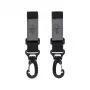 Crochets universels pour poussette Lassig Casual Label lot de 2 noir LHO01