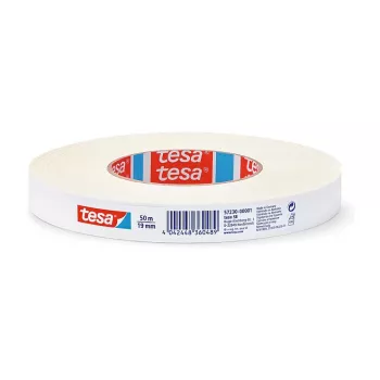 Ruban en tissu Tesa blanc 19,0 mm x 50,0 m 1 rouleau