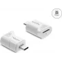 Delock Mini lecteur de cartes USB Type-C pour cartes mémoire Micro SD