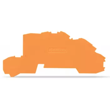 Séparateur de borne de sectionnement WAGO 2003-7692, orange, épaisseur 0,8 mm, longueur 96 mm, hauteur 42,3 mm, 2,45 g