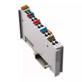 WAGO 750-613 bloc de bornes 4 conducteurs, gris, CAGE CLAMP, 0,08-2,5 mm², rail DIN 35