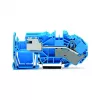 WAGO 2016-7714 borne de sectionnement N 1 conducteur, 16 mm², Push-in CAGE CLAMP, bleu