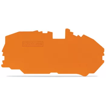 WAGO 2016-7692 plaque d'extrémité, orange, 1 mm, 84,5 mm, 41,7 mm, 3,11 g