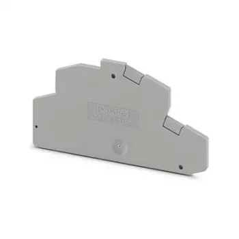 Phoenix Contact CLIPFIX D-PTTBS 1 support d'extrémité pour rail DIN NS 35, gris, 50 pièces