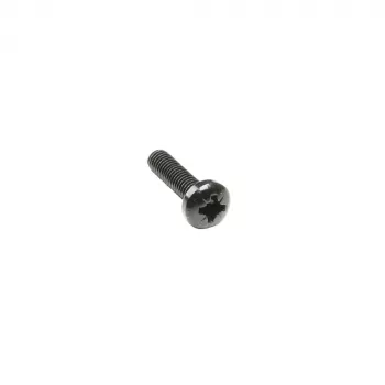 Adam Hall 5416 BLK vis mécanique Phillips tête bombée M6x20 mm noire
