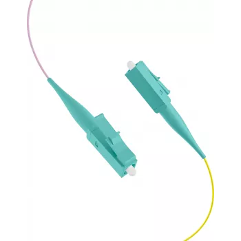 EFB Elektronik pigtail fibre LC 50/125 OM3 ensemble 12 couleurs 2m - ensemble câble/adaptateur - multimode