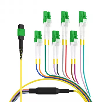EFB Elektronik MTPF12LCAPC-5 - 5 m - OS2 - MTP - 12x LC câble de dérivation fibre optique
