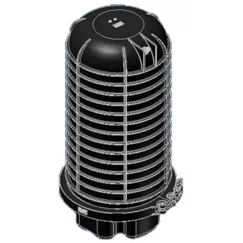 Boîtier d'épissure dôme EFB Elektronik plat 380 mm hauteur 290 x 150 mm