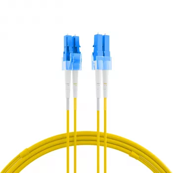 Jumper duplex EFB Elektronik LC-LC 9/125µm OS2 LSZH jaune 2,0mm 1,5m - Vidéo/Analogique - Fibre monomode