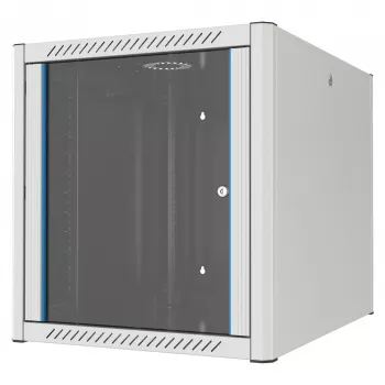 Boîtier mural EFB Elektronik 19 inch 16U profondeur 800mm préassemblé RAL7035 (691916GR.80)