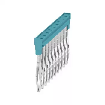 Weidmüller ZQV 1.5N/10 BL Cross-Connector, 10-Pole, Blue, 20 Pieces