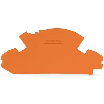 WAGO TOPJOB S Plaque d'extrémité orange 2007-8892