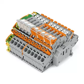 WAGO 2007-8873 bloc de bornes pour transformateurs de courant et de tension, multicolore
