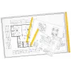 Eichner 5 pochettes de protection pour plans A0, transparentes