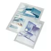 Eichner 10 pochettes à documents transparentes lisses A4
