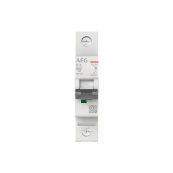 Disjoncteur miniature BUSCH-JAEGER AEG Elfaplus 6kA B16A 1P (2CDS251088R0165)