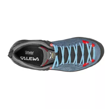 Salewa Mountain Trainer 2 GTX Women's Approach Shoes - Dark Denim/Fluo Coral, Size 37