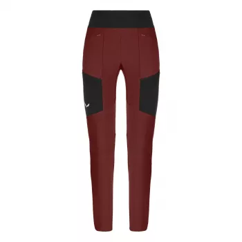Collant cargo chaud Puez DST Salewa femme Syrah/Black Out taille S
