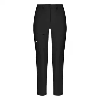Pantalon de randonnée SALEWA Puez Dolomitic 2 DST femme, Black Out, taille 38