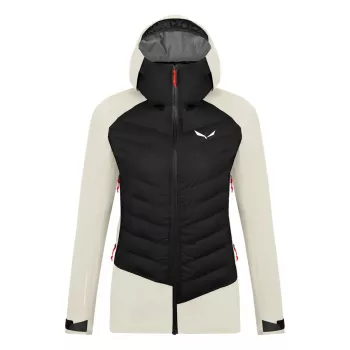 Veste hybride femme Salewa Sella PTX 3L Oatmeal