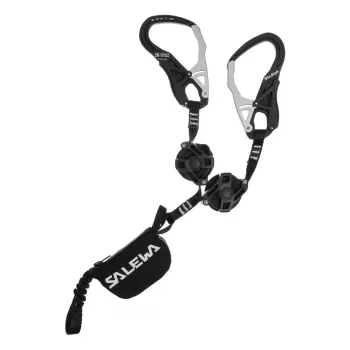 Longe rétractable Salewa Ergo Lanyard zip-black