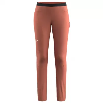 Salewa Agner Light 2 Durastretch Women's Climbing Pants - Etruscan Red - Size M
