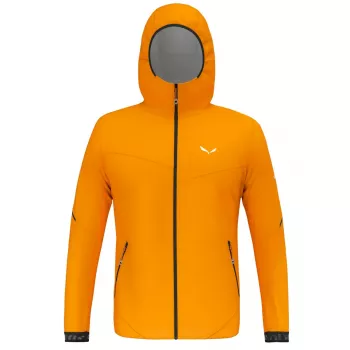 Veste imperméable Salewa Pedroc PTX pour homme, Turmeric