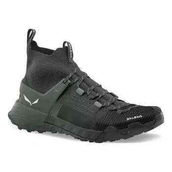 Chaussures Salewa Wildfire NXT Knit Black Olive UK8