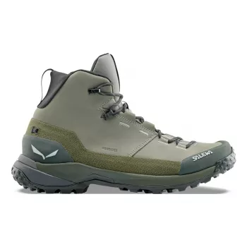 Chaussures de randonnée SALEWA Puez Leather Mid PTX Shadow Dark Olive UK 8 (EU 42)