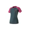 T-shirt de running à manches courtes SALEWA Dynafit Alpine Pro pour femme - Magenta, taille XS