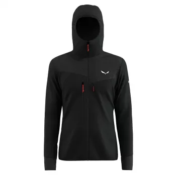 Veste à capuche Agner Polarlite Salewa, Black Out, taille S