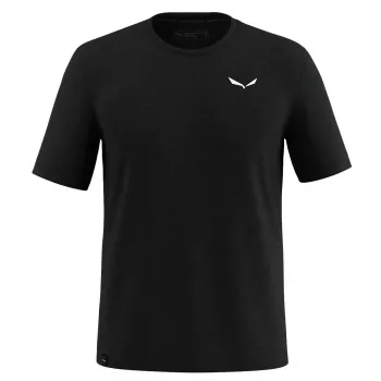 T-shirt Eagle Minilogo AM Salewa, Black Out, taille M