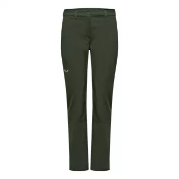 Pantalon softshell Puez Dolomia 2 pour femme Salewa, Dark Olive, taille S