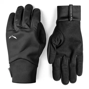 Gants d'alpinisme Ortles EPE Grip pour femme Salewa, Black Out, taille M
