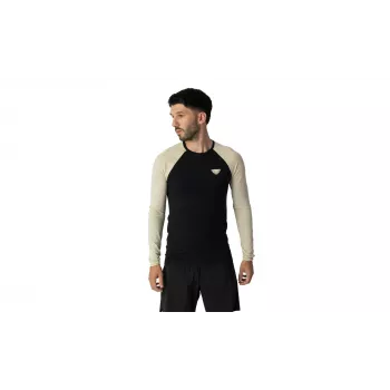 SALEWA Dynafit Ultra S-Tech L/S Tee - Overcast - t-shirt de course à manches longues homme