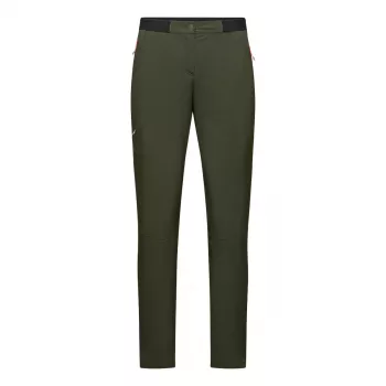 Pantalon softshell Salewa Pedroc 5 Dst femme - Dark Olive, taille S