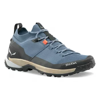 Chaussures de randonnée Salewa Puez 2 Knit Ptx pour homme, Java Blue/Black, EU 42,5