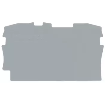 WAGO 2002-1291 cache pour bornes, gris, 0,8 mm, 48,5 mm, 28,4 mm, 1,21 g
