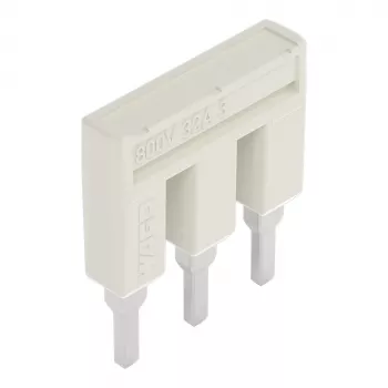 WAGO 2004-403 cavalier, 3 voies, isolé, 32 A, gris clair
