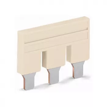 WAGO 2016-402 cavalier Push-in, 2 voies, isolé, gris clair