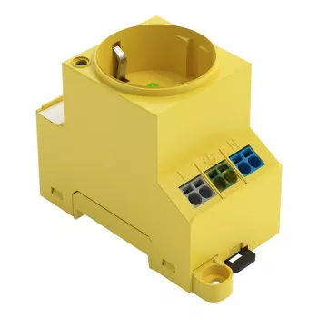 Prise de tableau électrique WAGO 709-582 jaune 1 pièce