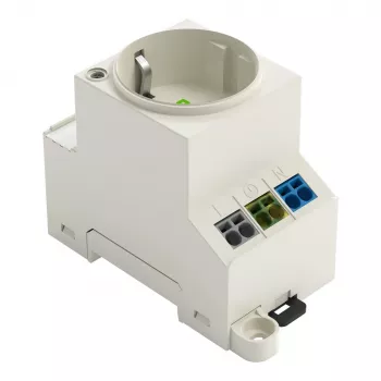 Prise de service WAGO 709-581 blanche 1 pièce
